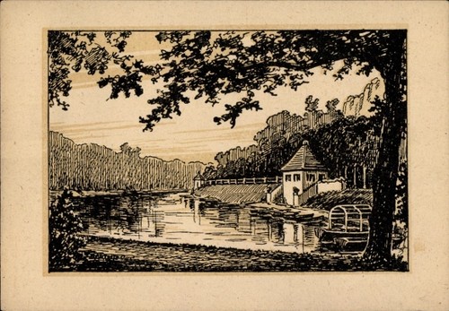 Künstler barthold oskar - ak,