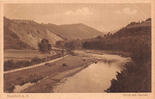 Saalfeld blick ins - blick, saaletal