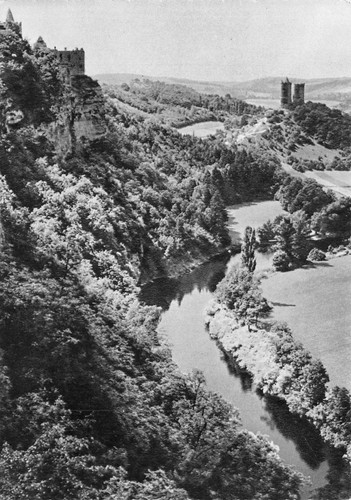 Rudelsburg und saaleck - rudelsburg, im
