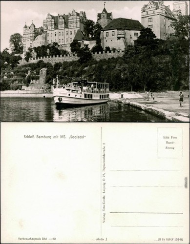 Bernburg schloß - bernburg, (saale)