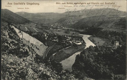 Saalfeld saale blick - saalfeld, ins