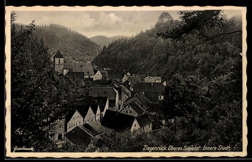 Ziegenrück oberes saaletal - ziegenrück, /oberes