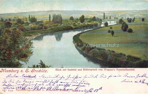 Naumburg saale blick auf - naumburg,