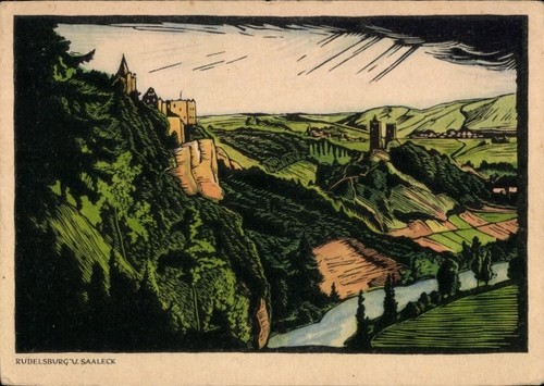 Saaleck bad kösen - ak,