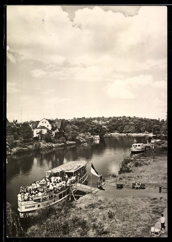 Dampfer saaletal auf - saaletal, saale
