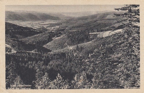 Blick von saalfelder kulm ins - von,