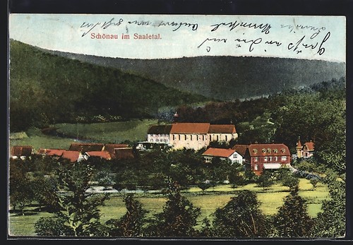 Schönau saaletal - schönau, im