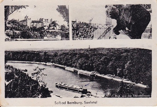 Uralte solbad bernburg - uralte, ak,