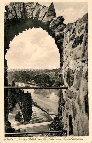 Halle saale saaletal - halle, vom