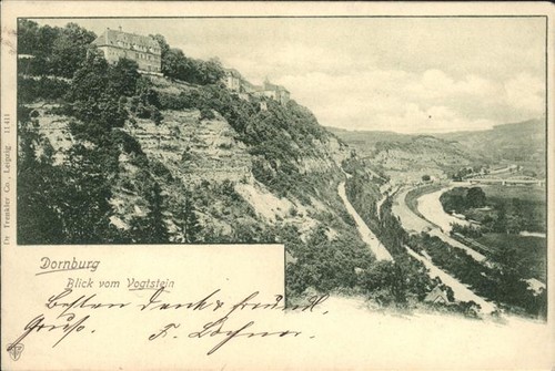 Dornburg saale blick vom - dornburg,