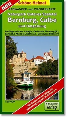 Radwander und wanderkarte - und,
