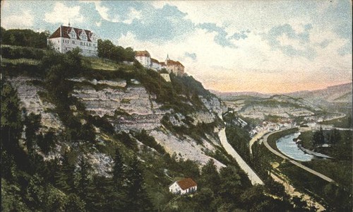 Dornburg saale blick ins - saale,