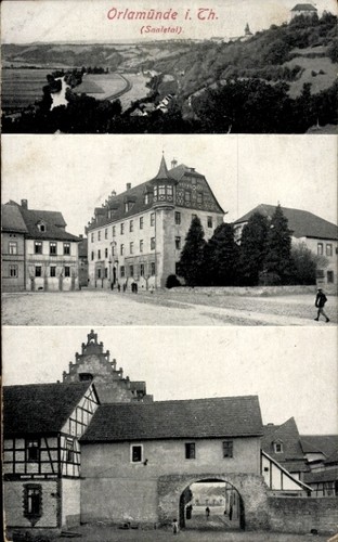 Orlamünde thüringen - ak,