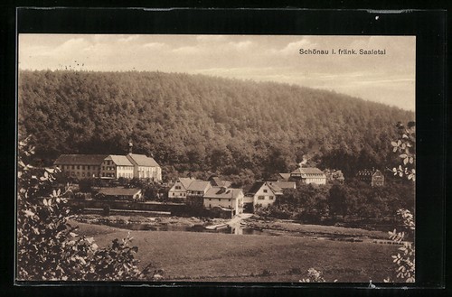 Ansichtskarte schönau - ansichtskarte, i