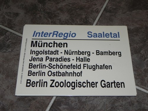 Zls dbag interregio saaletal - zls,
