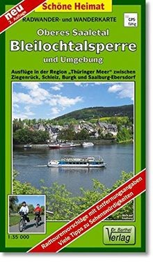 Radwander und wanderkarte - radwander-,