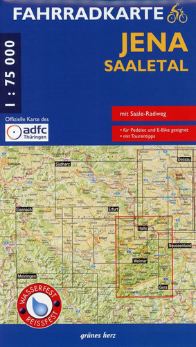 Fahrradkarte jena saaletal - fahrradkarte,