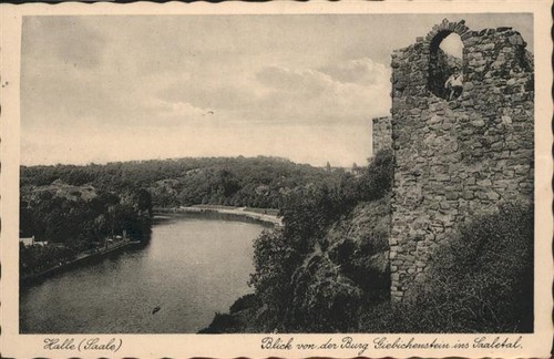 Halle saale burg - halle,