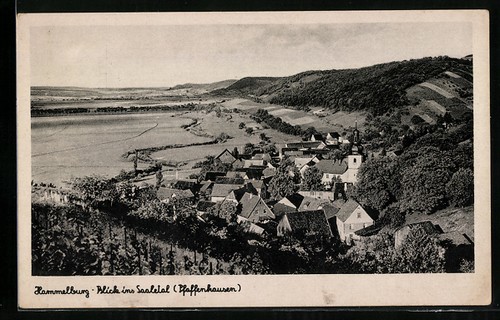 Ansichtskarte hammelburg - ansichtskarte,